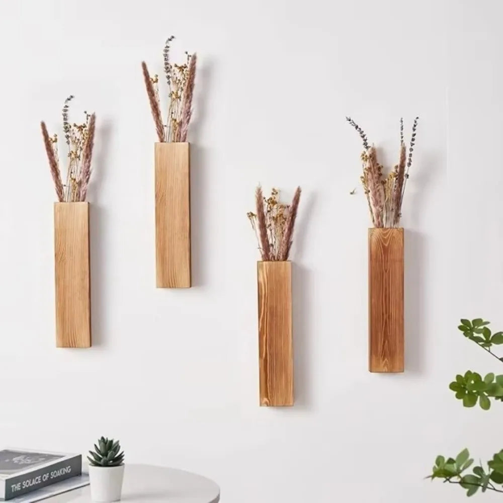 Wooden Wall Planter, view 5