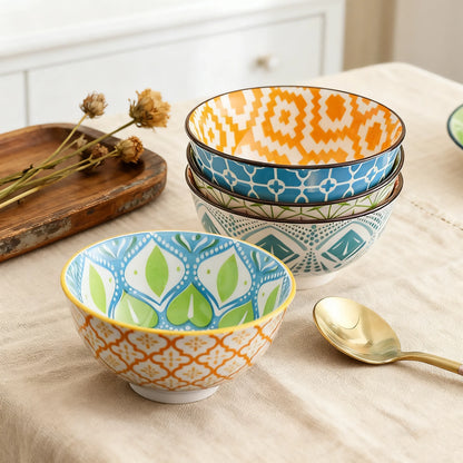 Mixed-Pattern Small Bowl Set, view 3