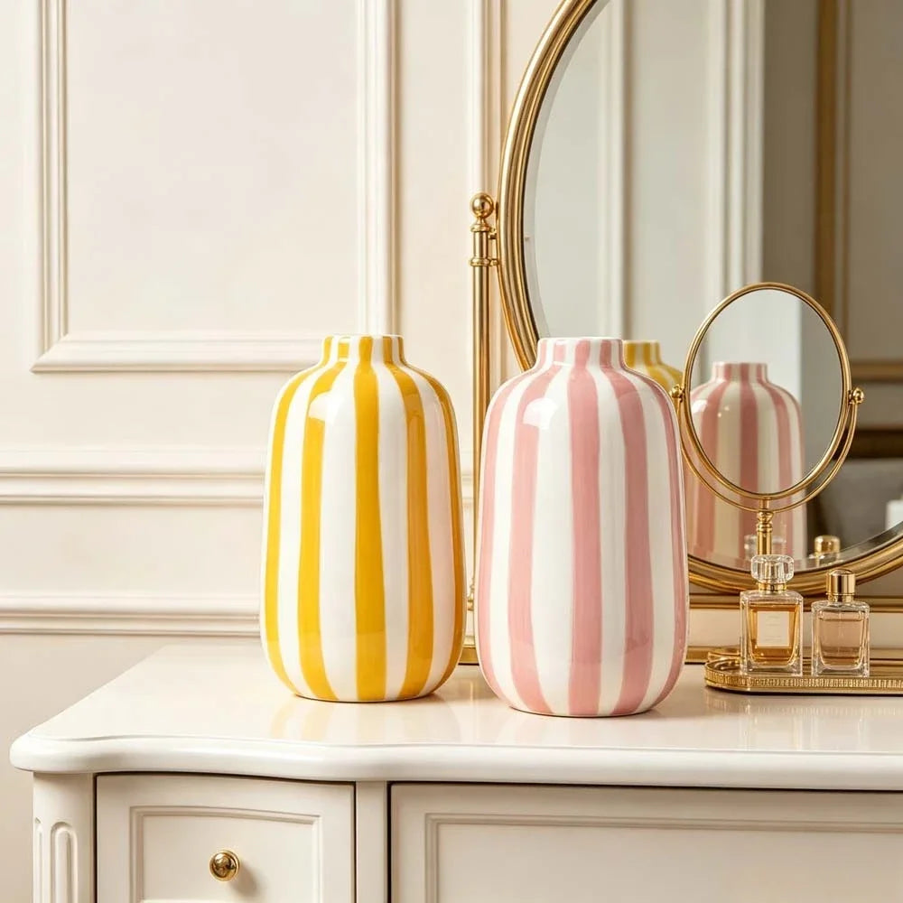 Striped Bud Vase, view 3