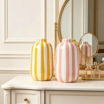 Striped Bud Vase, view 3
