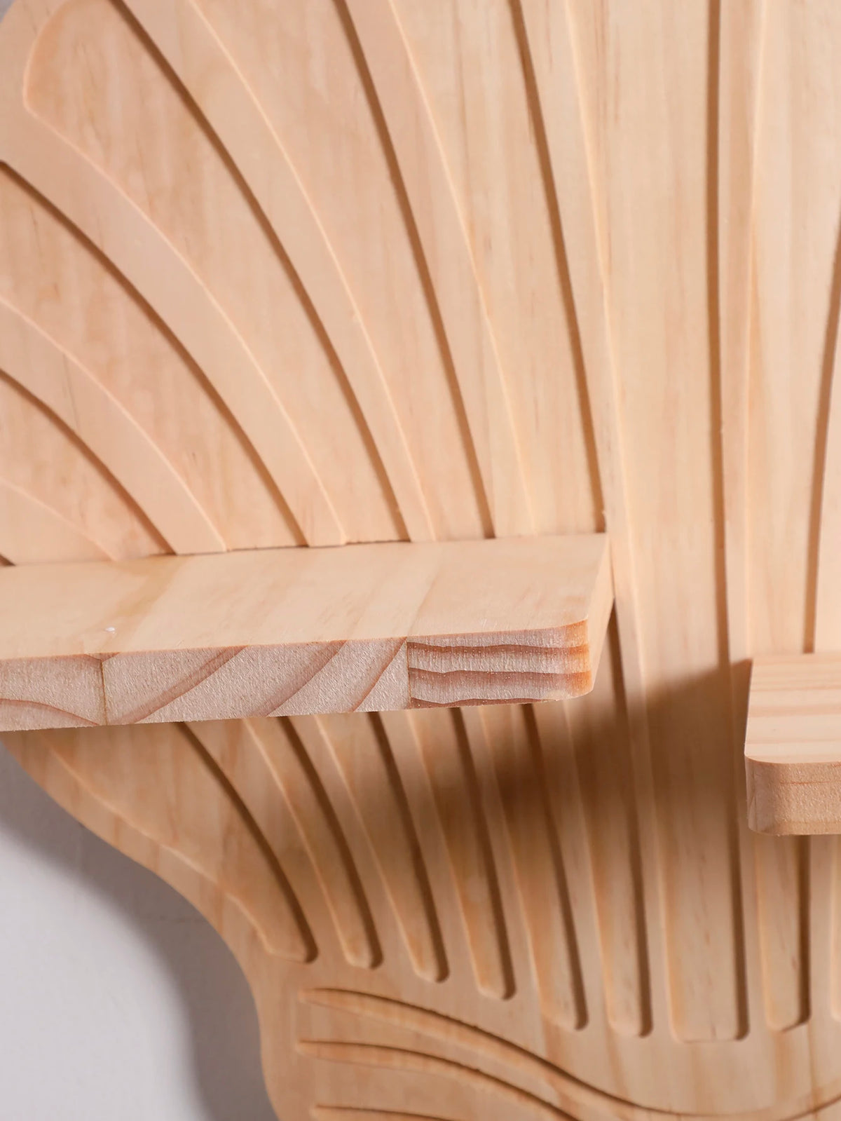 Seashell Wooden Wall Shelf, view 9
