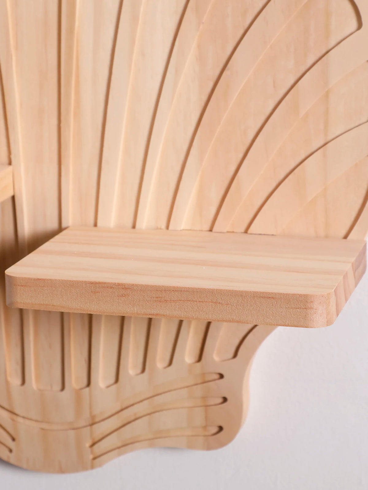 Seashell Wooden Wall Shelf, view 10