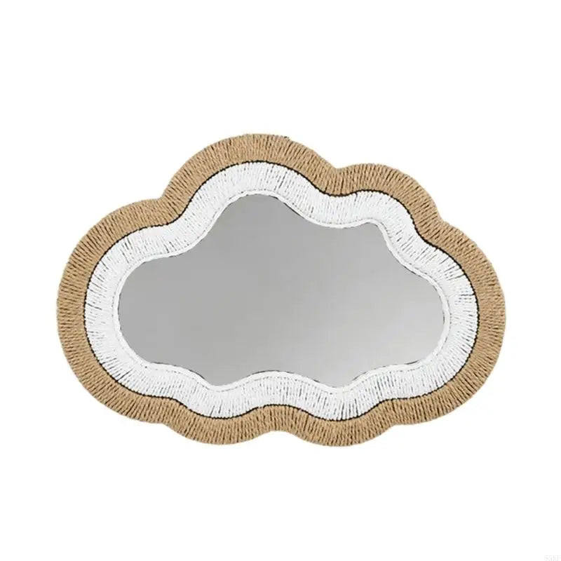 Two-Tone Woven Wall Mirror, view 2