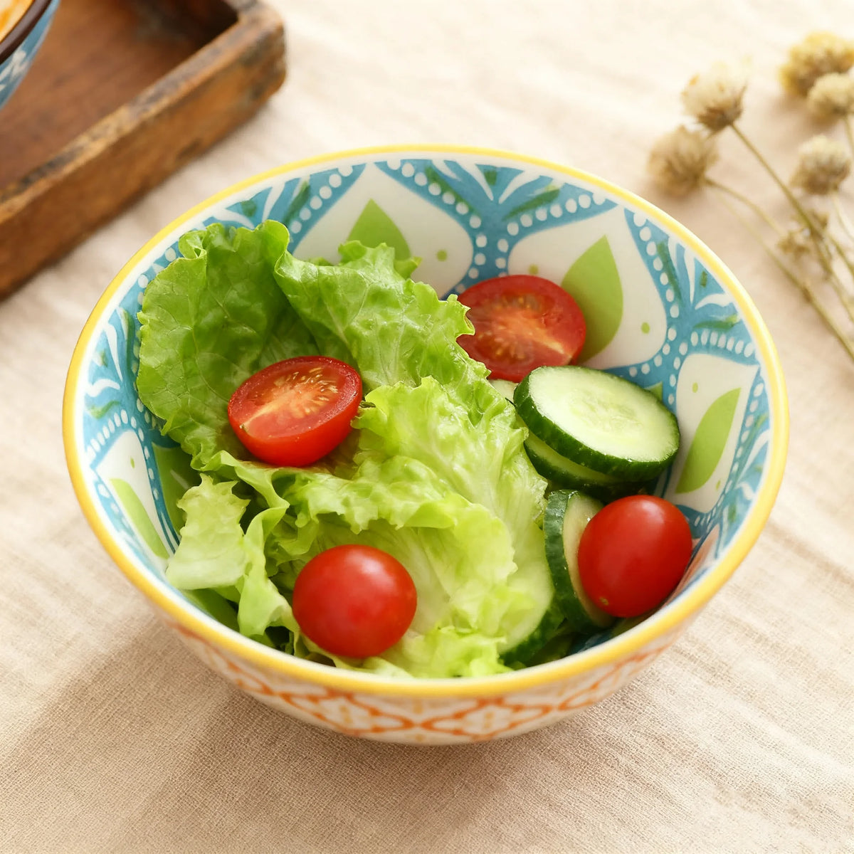 Mixed-Pattern Small Bowl Set, view 4